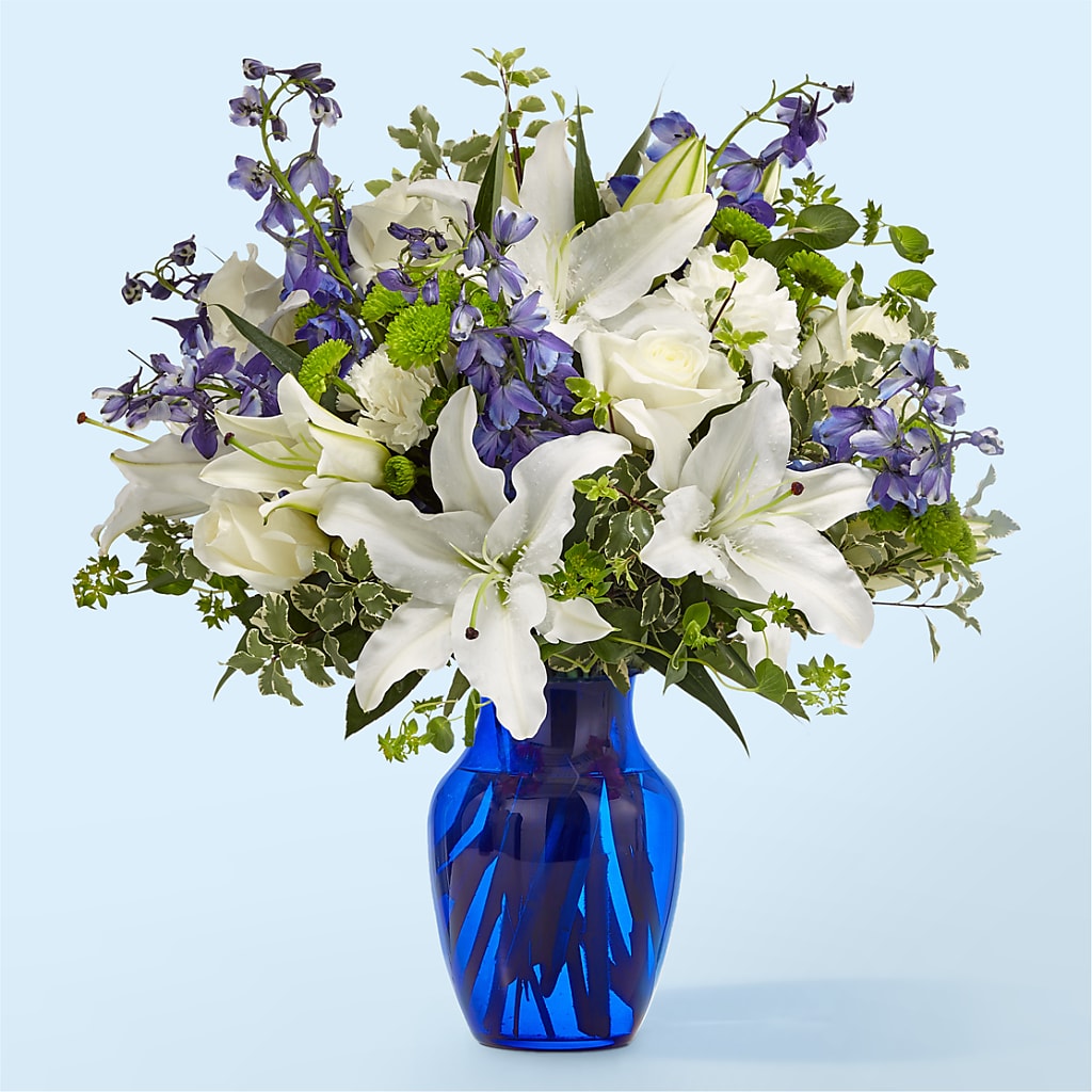 Santorini Bouquet – Harpers House Of Flowers, Goldsboro NC