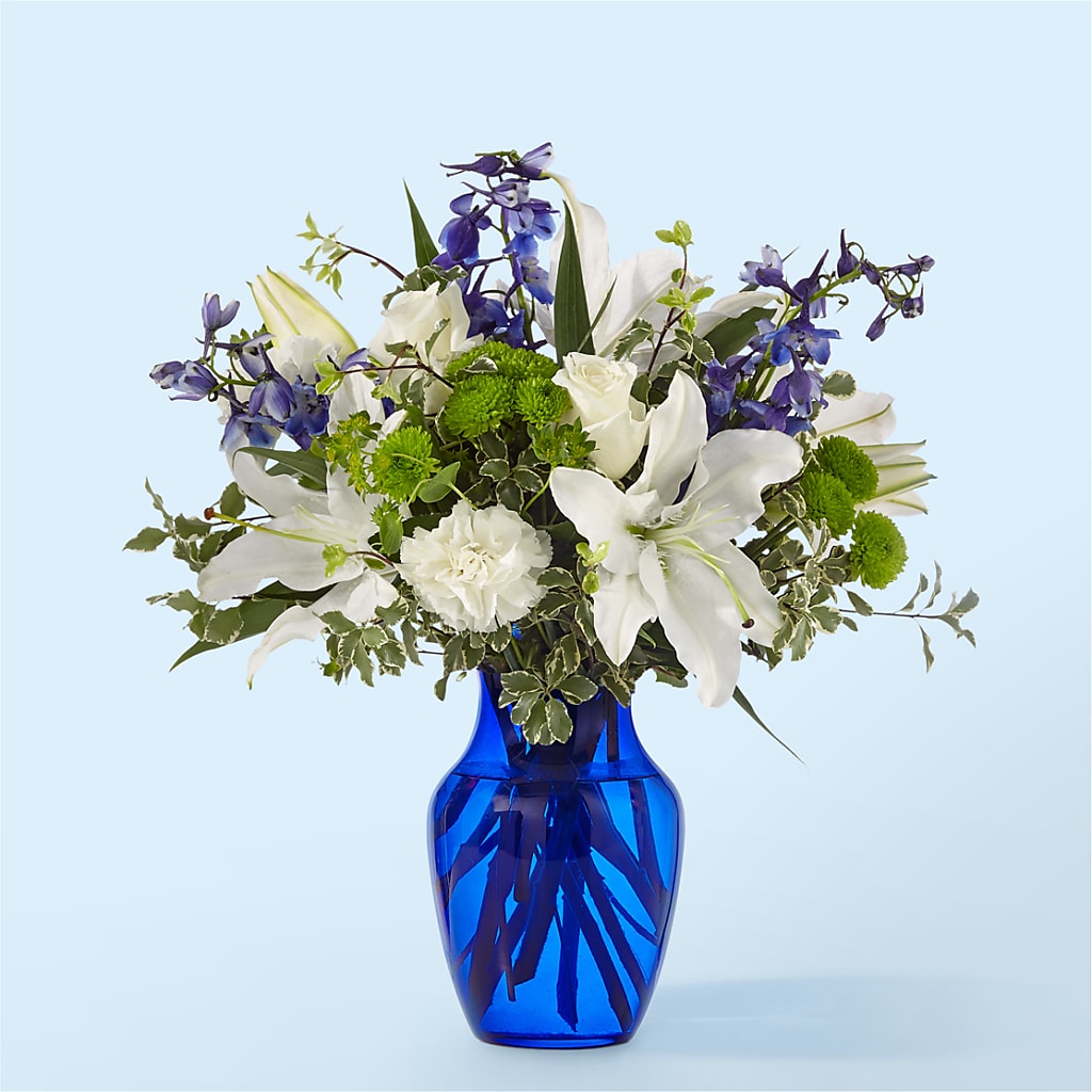 Santorini Bouquet – Harpers House Of Flowers, Goldsboro NC