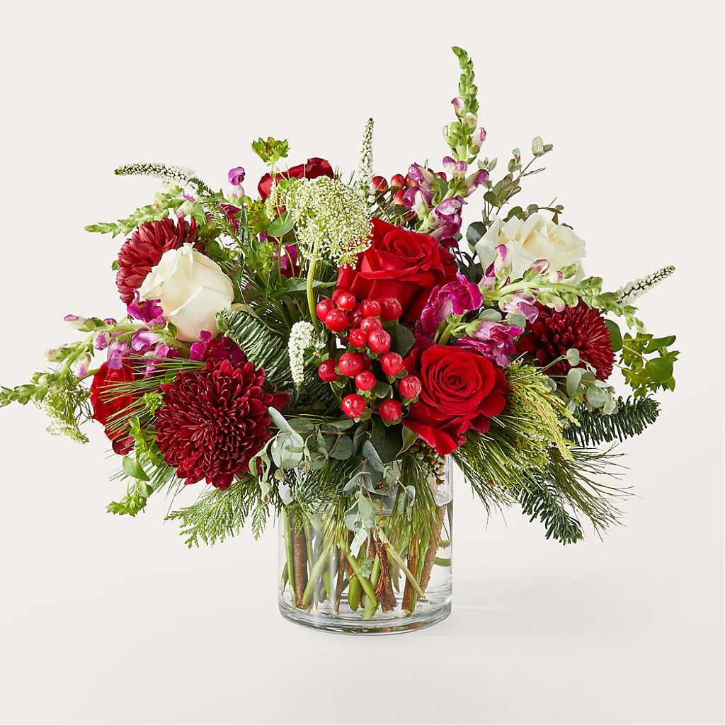 Cranberry Fizz Bouquet – Harpers House Of Flowers, Goldsboro NC
