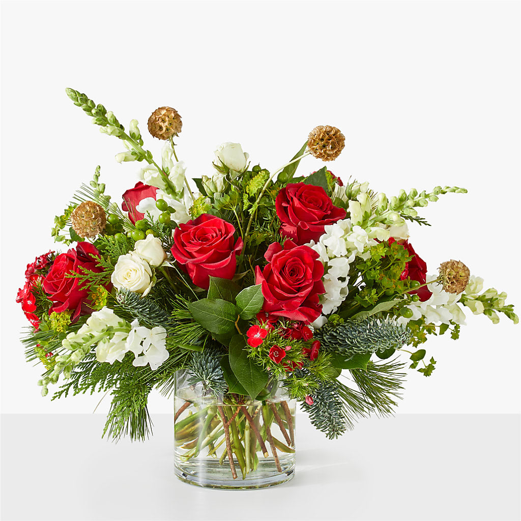 Deck the Halls Bouquet – Harpers House Of Flowers, Goldsboro NC