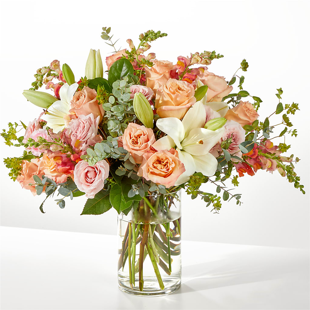 Grapefruit Splash Bouquet – Harpers House Of Flowers, Goldsboro NC