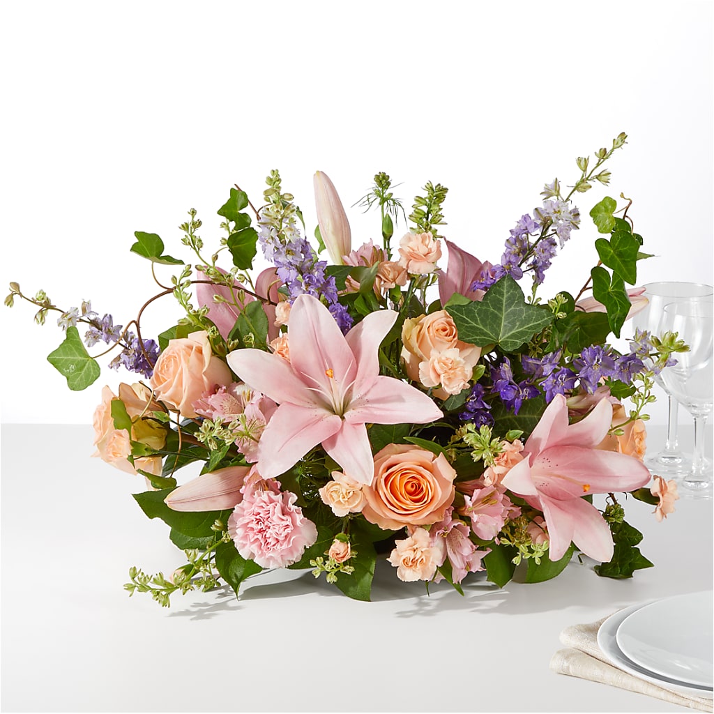 Blossom Time Centerpiece – Harpers House Of Flowers, Goldsboro NC