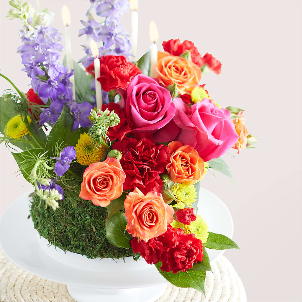 Best Year Yet Floral Cake – Harpers House Of Flowers, Goldsboro NC