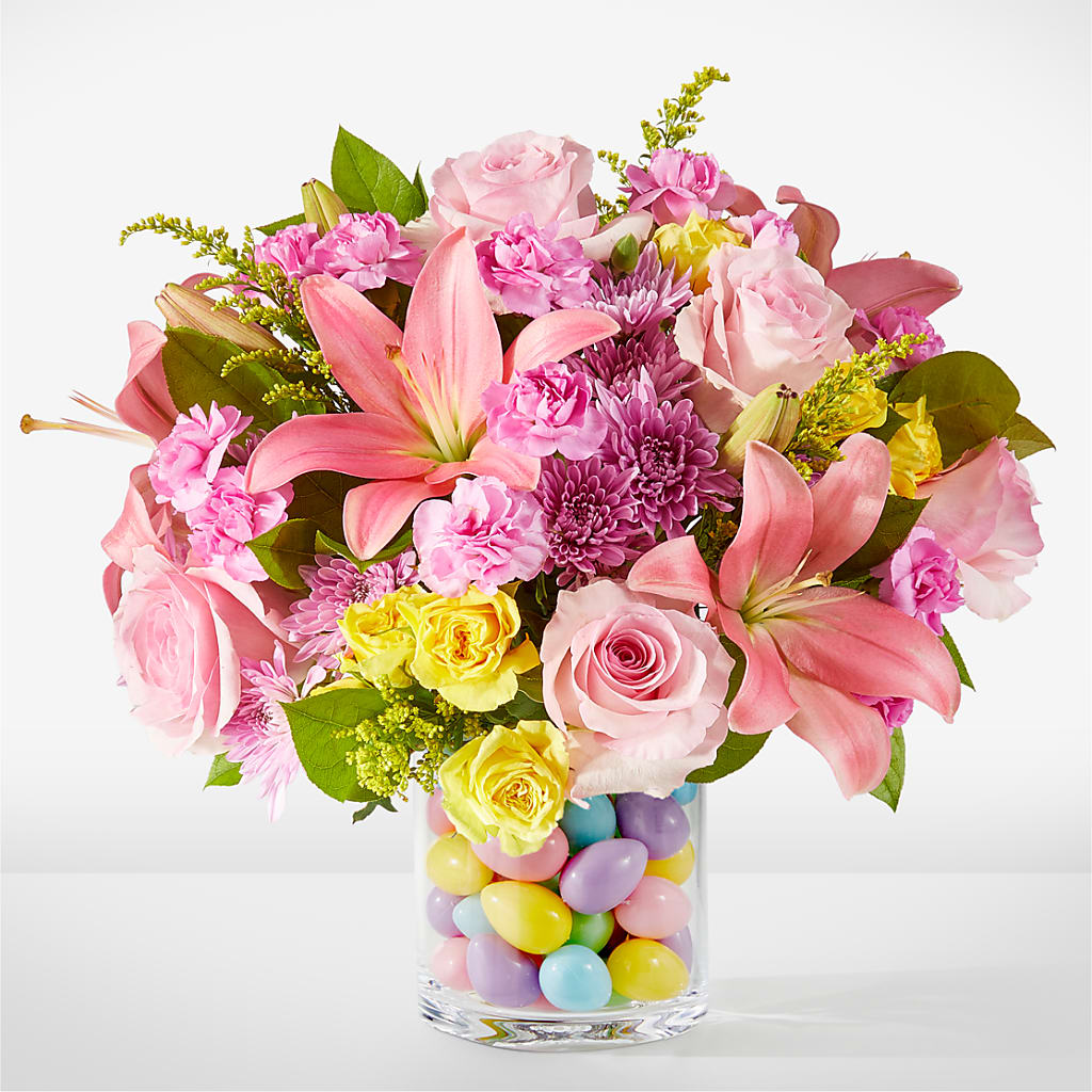 Easter Egg Hunt Bouquet – Harpers House Of Flowers, Goldsboro NC