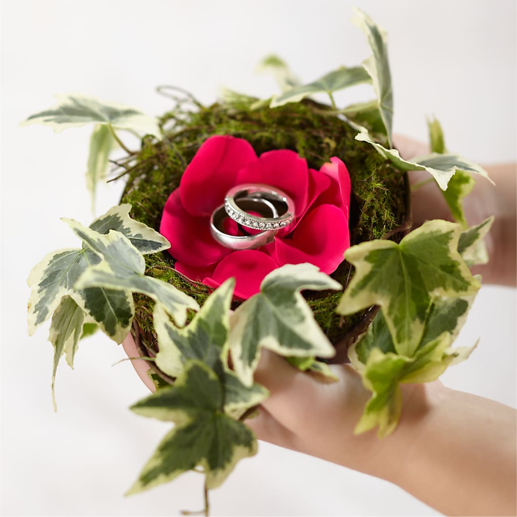Lila Rose Ring Nest – Harpers House Of Flowers, Goldsboro NC