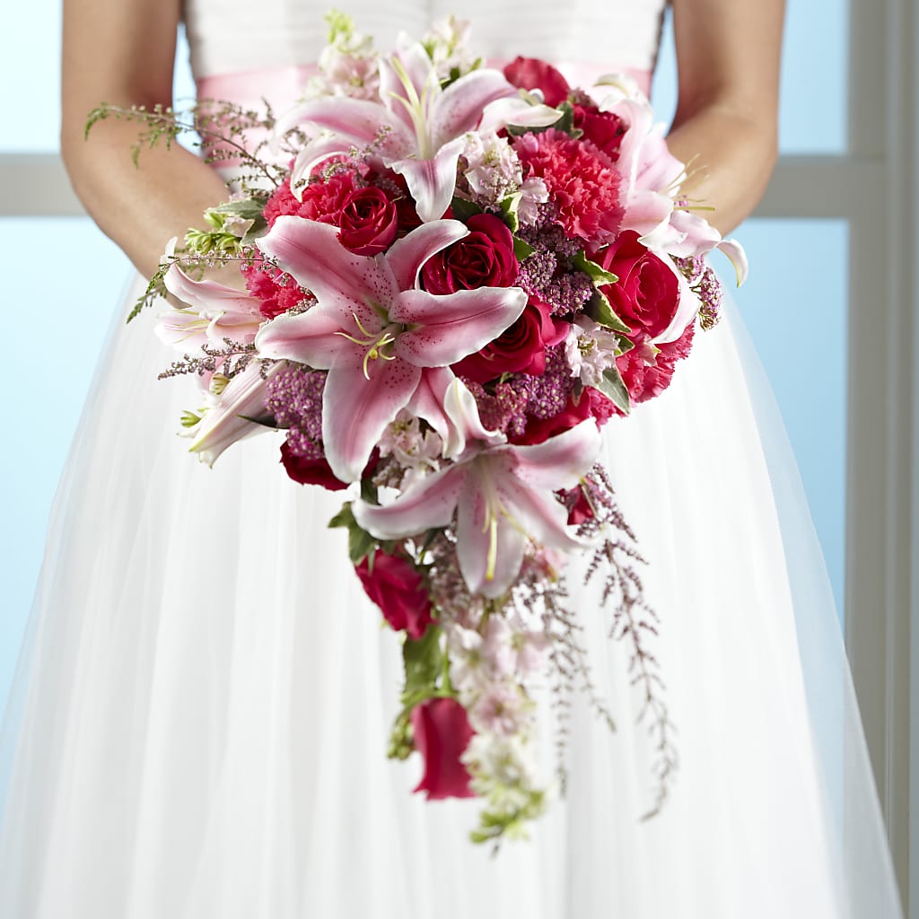 Lily & Rose Bouquet – Harpers House Of Flowers, Goldsboro NC