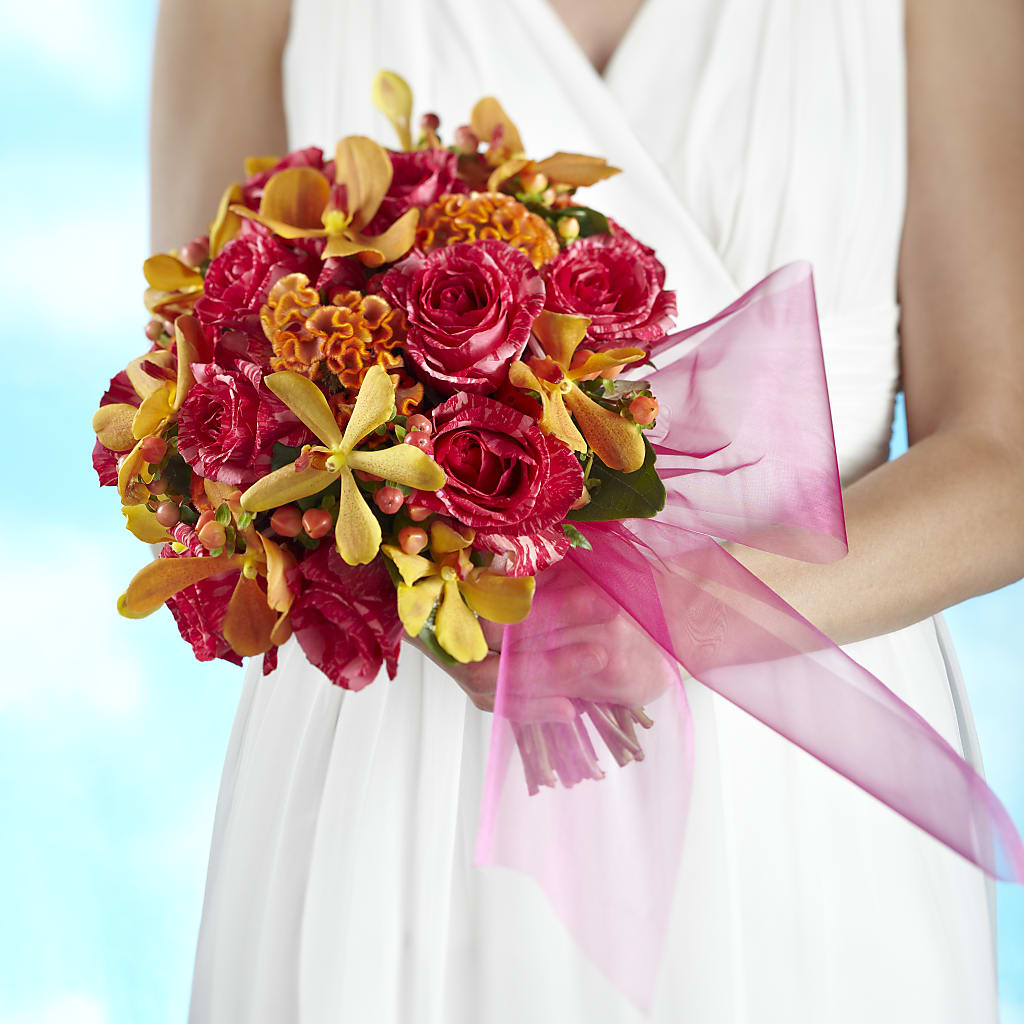 Brilliant Shades of Love Bouquet – Harpers House Of Flowers, Goldsboro NC