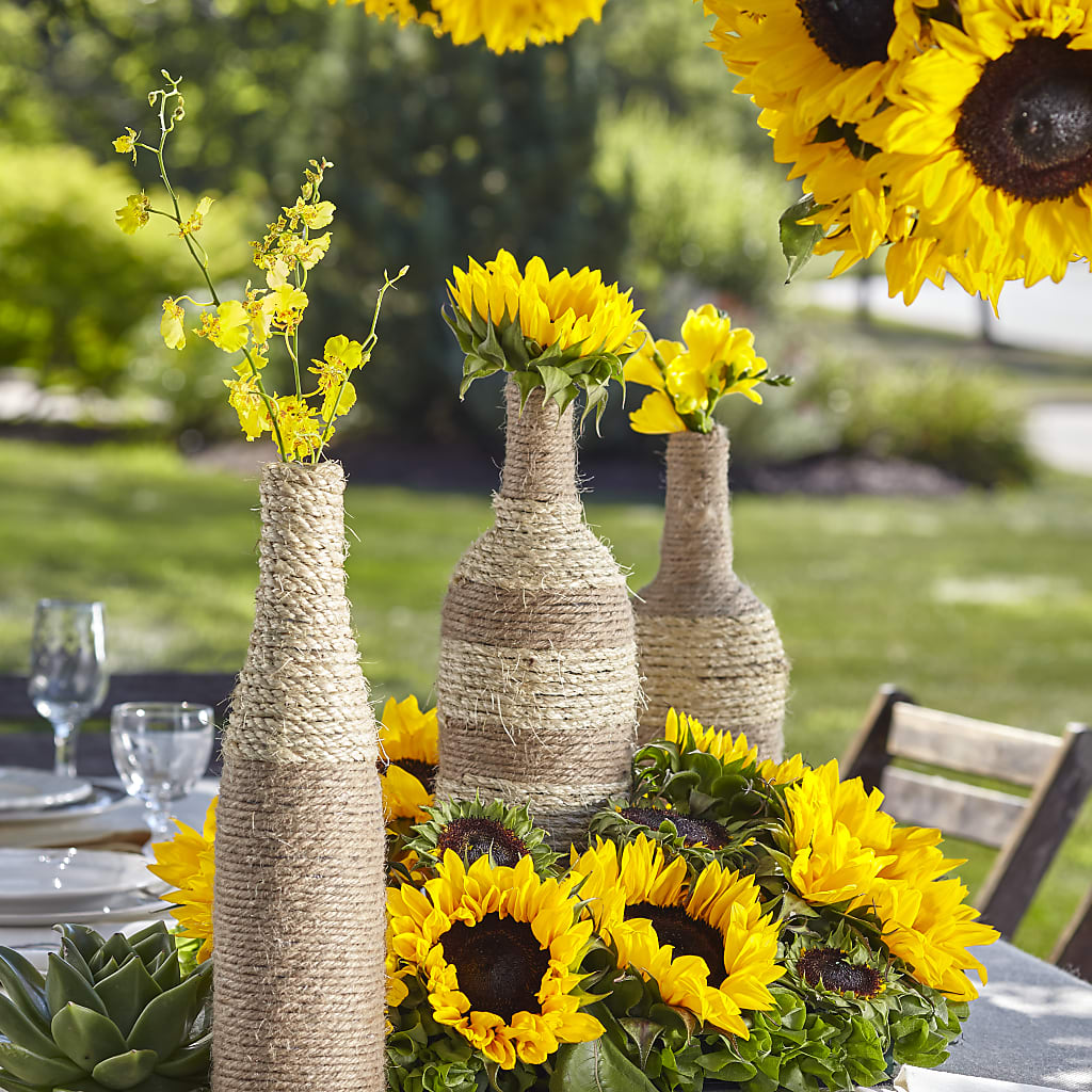 Sublime Garden Centerpiece – Harpers House Of Flowers, Goldsboro NC