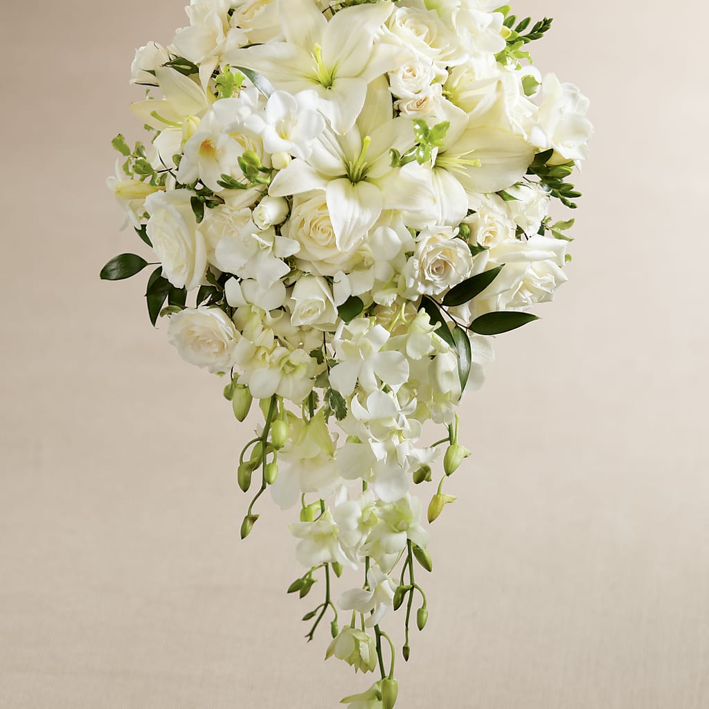White Wonders Bouquet – Harpers House Of Flowers, Goldsboro NC