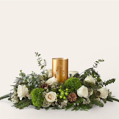 Chestnuts Roasting Centerpiece –  Harpers House Of Flowers, Goldsboro NC