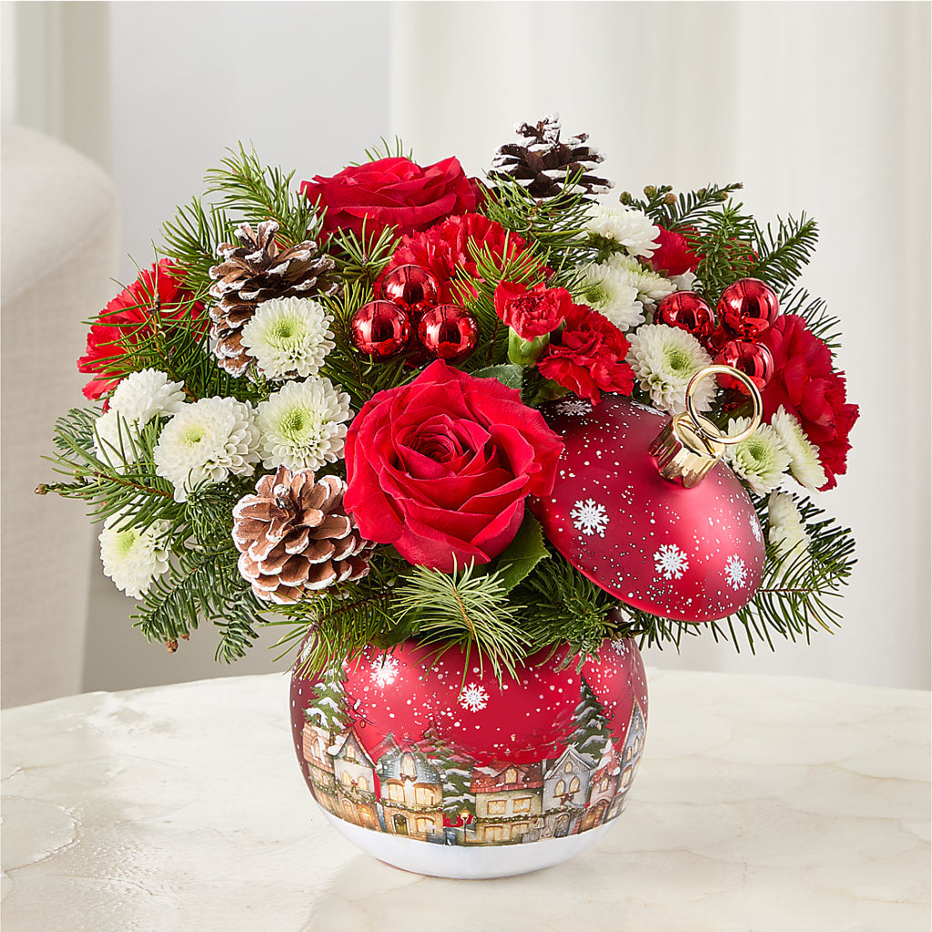 Christmas Carols Ornament –  Harpers House Of Flowers, Goldsboro NC