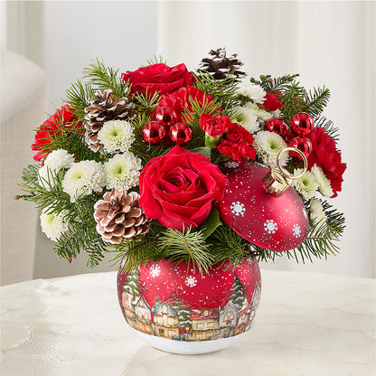 Christmas Carols Ornament –  Harpers House Of Flowers, Goldsboro NC