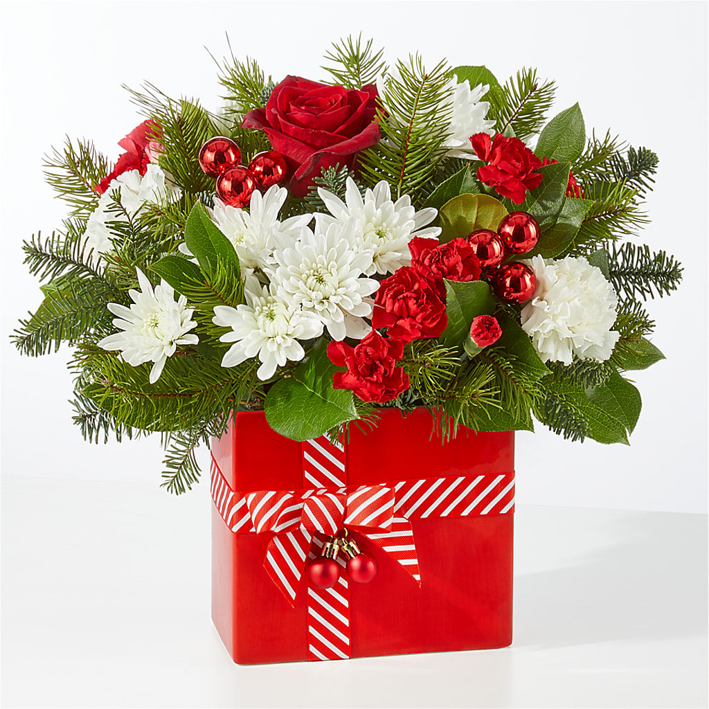 Presents Under the Tree Bouquet –  Harpers House Of Flowers, Goldsboro NC