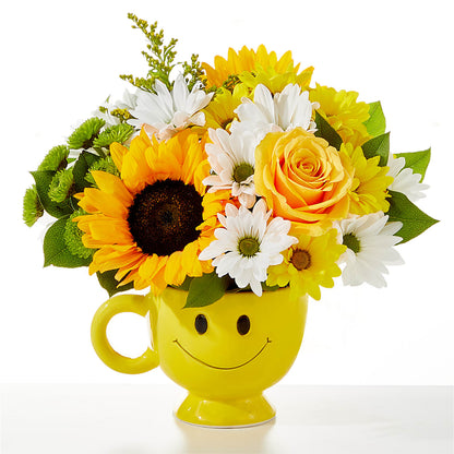 Be Happy Bouquet –  Harpers House Of Flowers, Goldsboro NC