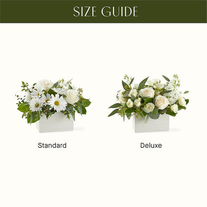Fresh Linen Box Bouquet –  Harpers House Of Flowers, Goldsboro NC