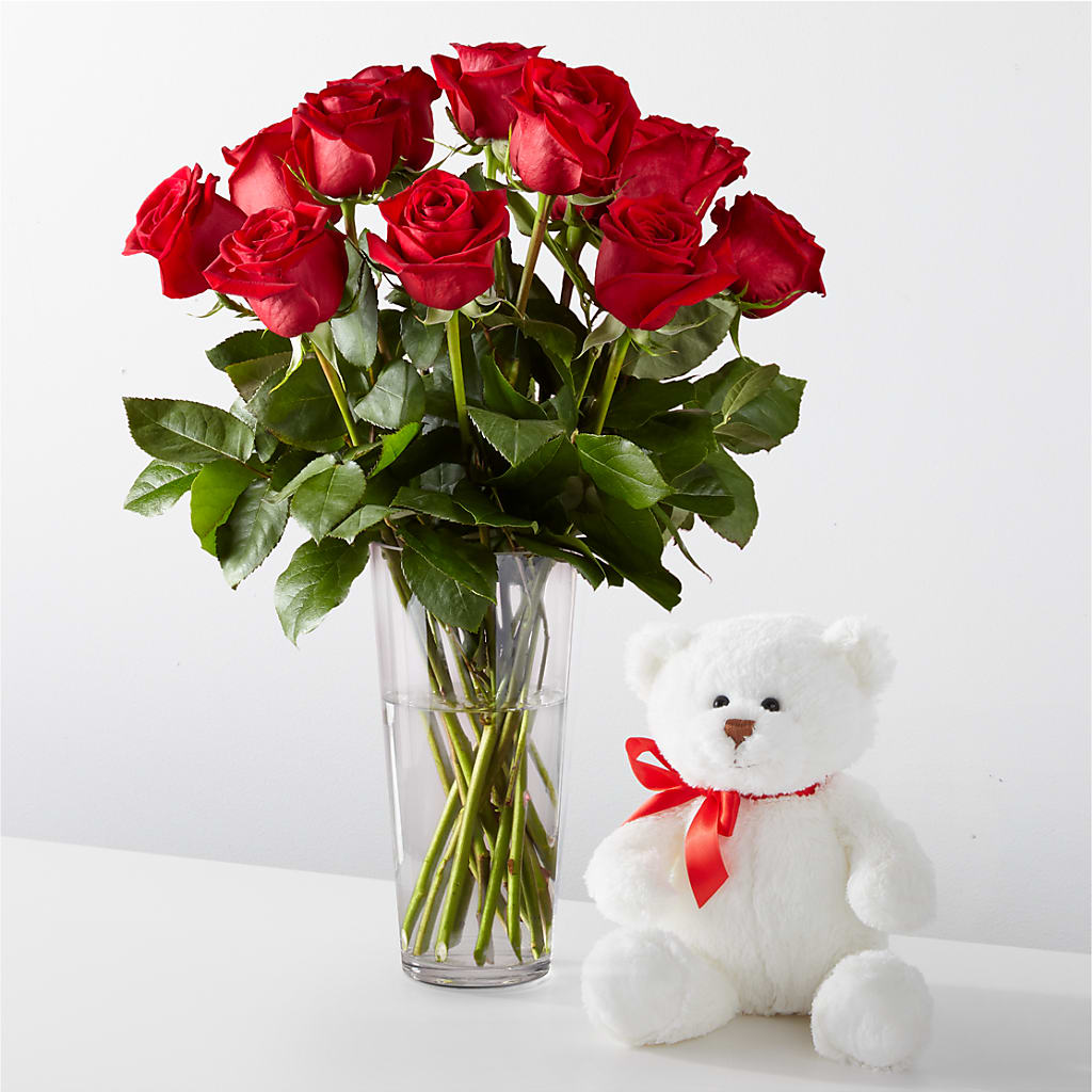Romantic Long Stem Red Rose Bouquet Bundles –  Harpers House Of Flowers, Goldsboro NC