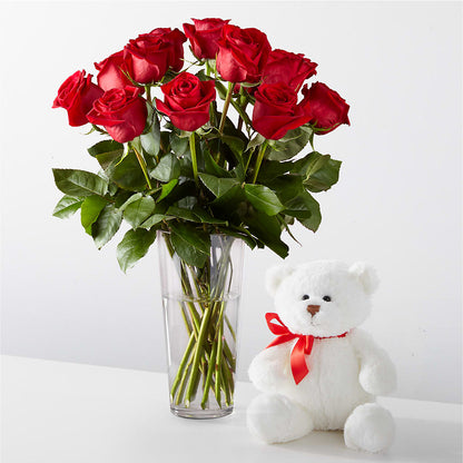 Romantic Long Stem Red Rose Bouquet Bundles –  Harpers House Of Flowers, Goldsboro NC