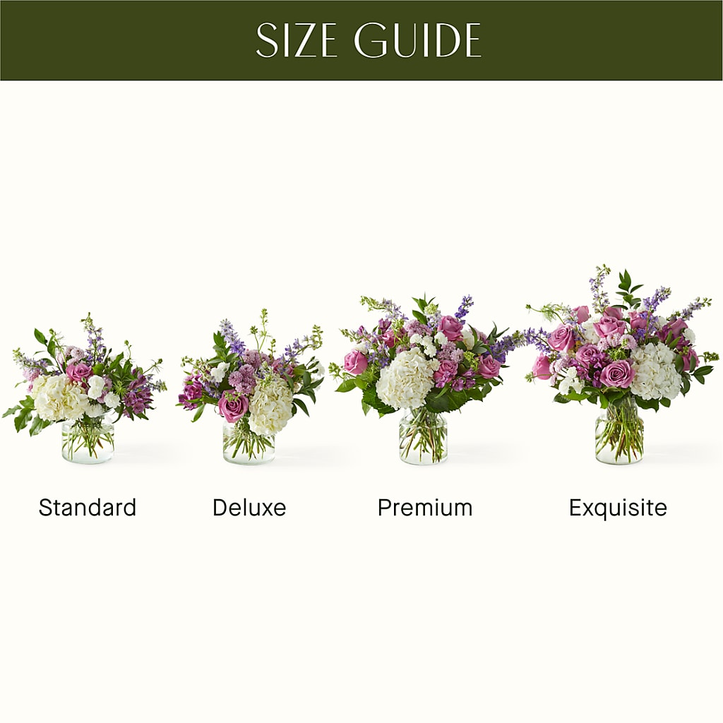 Violet Caress Bouquet –  Harpers House Of Flowers, Goldsboro NC