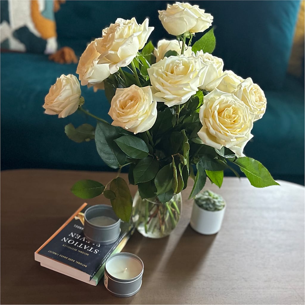 Long Stem Yellow Rose Bouquet –  Harpers House Of Flowers, Goldsboro NC