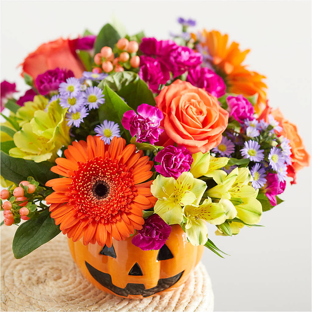 Tricks & Treats Pumpkin –  Harpers House Of Flowers, Goldsboro NC