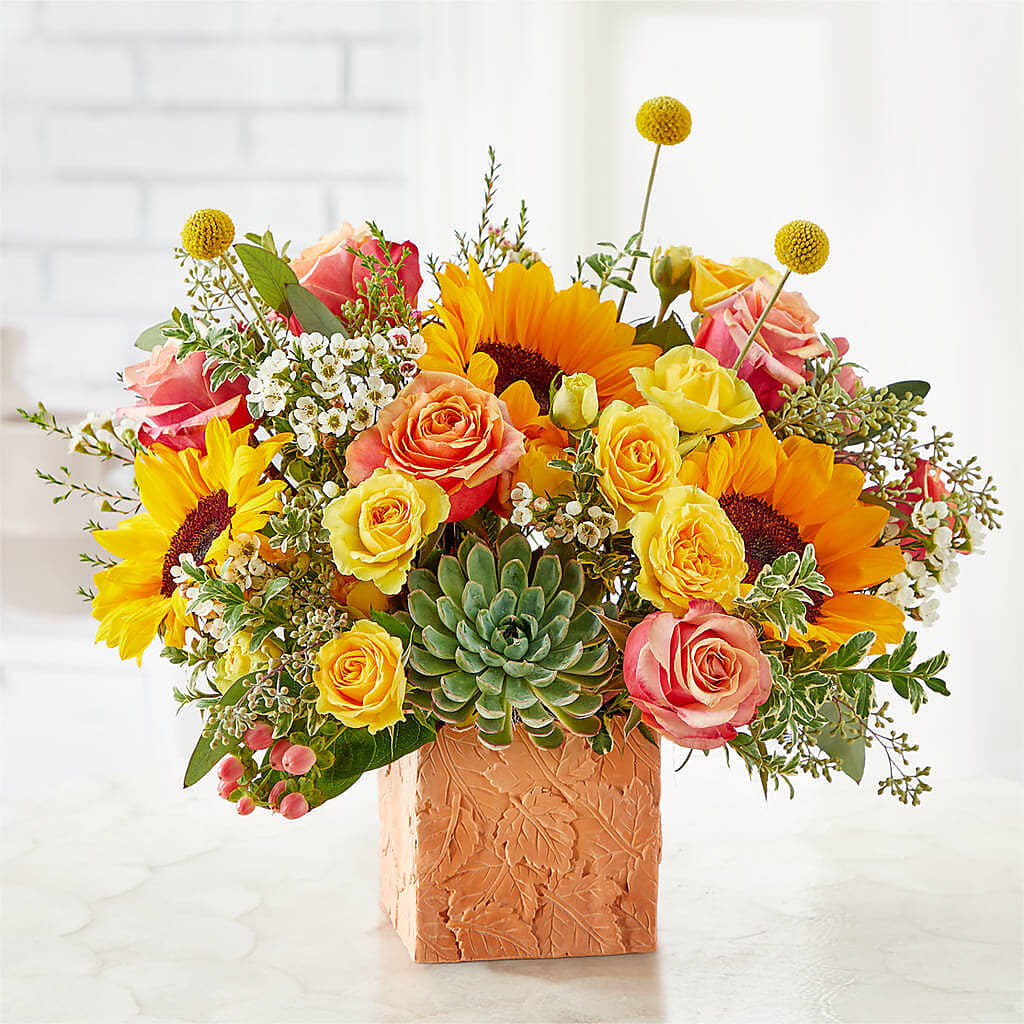 Sunflower Season Bouquet –  Harpers House Of Flowers, Goldsboro NC