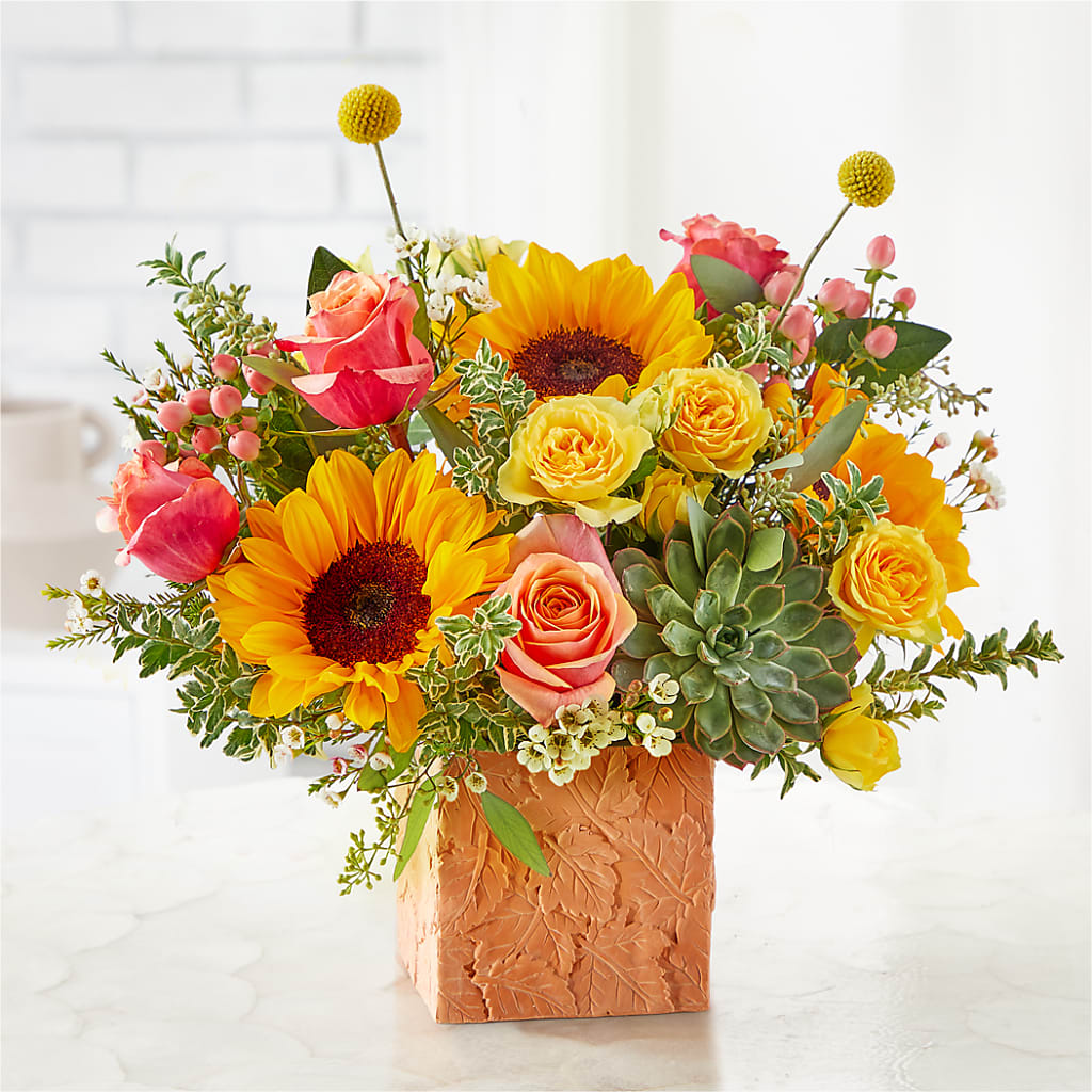 Sunflower Season Bouquet –  Harpers House Of Flowers, Goldsboro NC