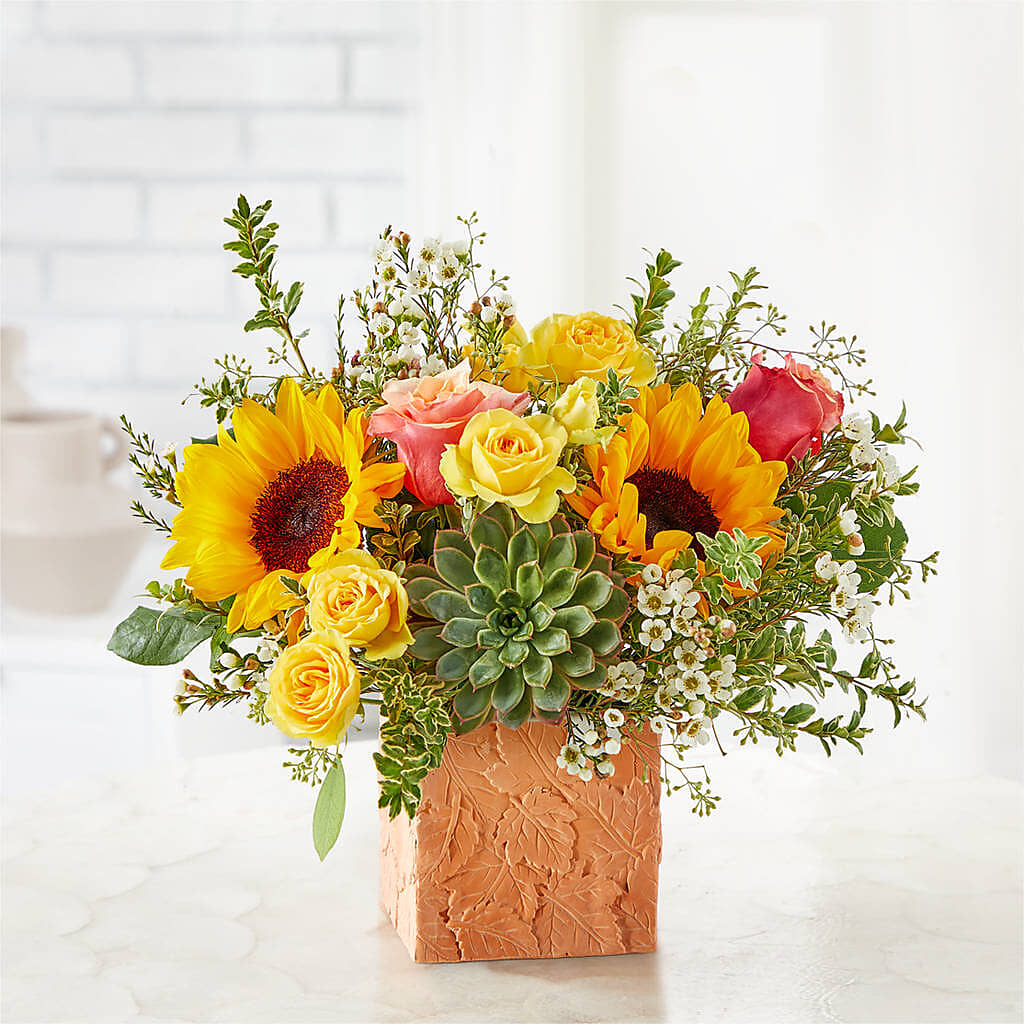 Sunflower Season Bouquet –  Harpers House Of Flowers, Goldsboro NC