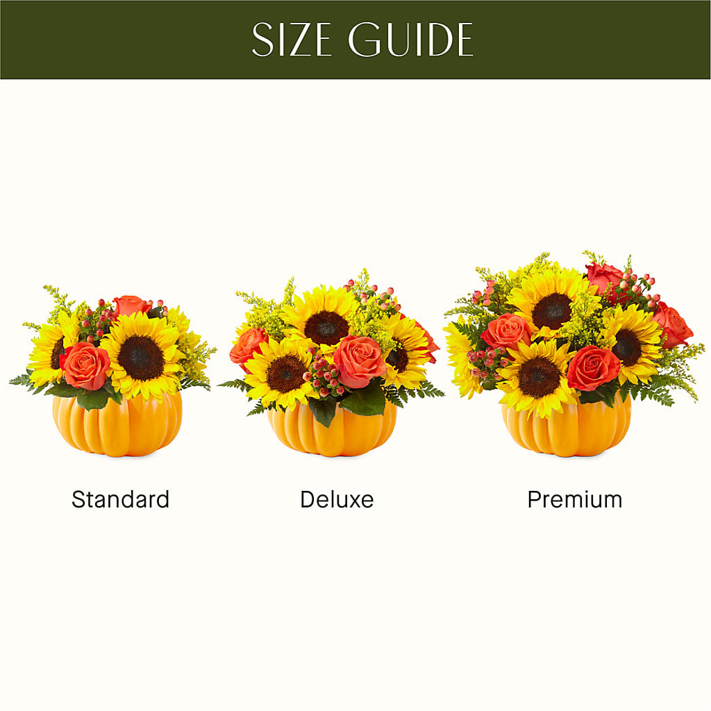 Pick of the Patch Pumpkin Bouquet –  Harpers House Of Flowers, Goldsboro NC