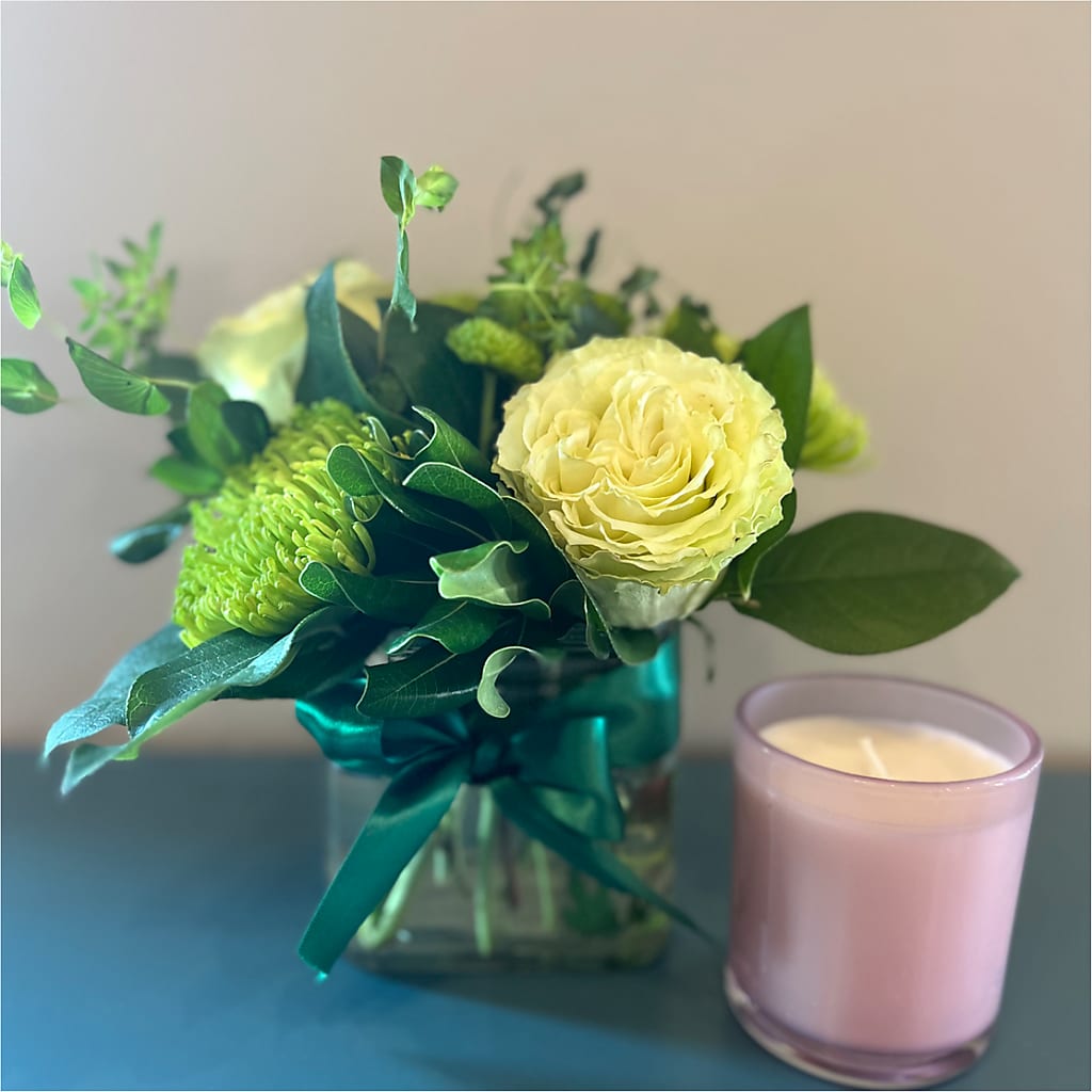 Emerald Forest Bouquet –  Harpers House Of Flowers, Goldsboro NC