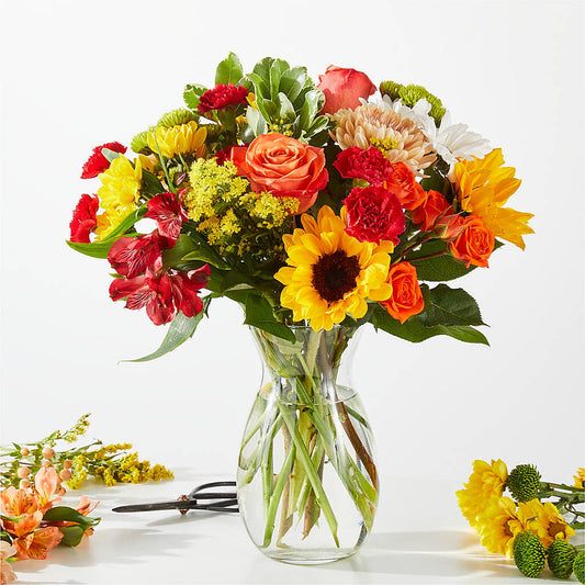 Fall Delight – A Florist Original –  Harpers House Of Flowers, Goldsboro NC