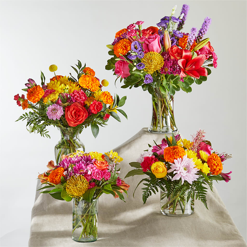 Feast of Color – A Florist Original –  Harpers House Of Flowers, Goldsboro NC
