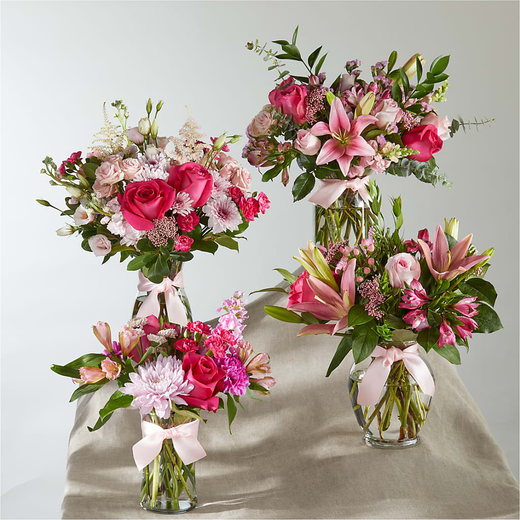 Pink Ribbon - A Florist Original –  Harpers House Of Flowers, Goldsboro NC