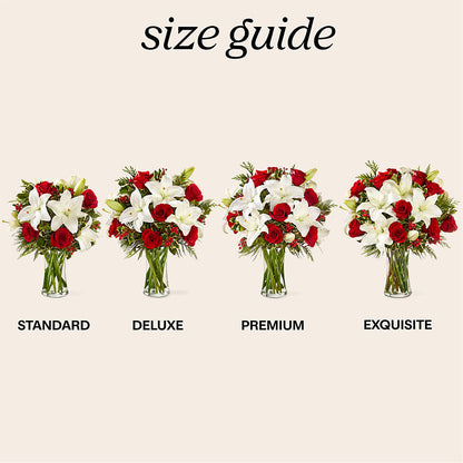 Sparkling Snowflakes Bouquet –  Harpers House Of Flowers, Goldsboro NC