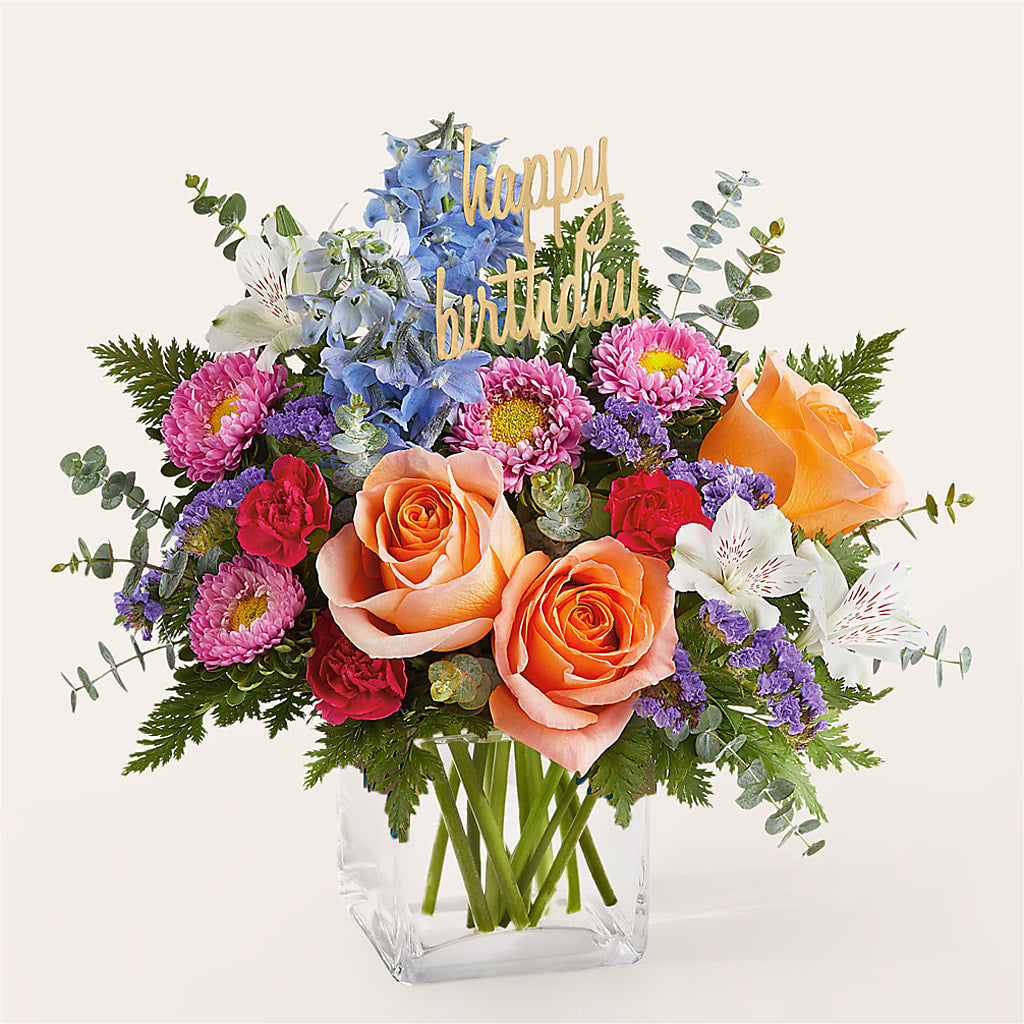 Birthday Bash Bouquet –  Harpers House Of Flowers, Goldsboro NC