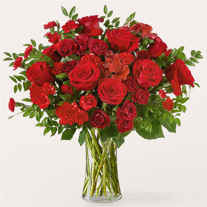 Brilliant Ruby Bouquet –  Harpers House Of Flowers, Goldsboro NC