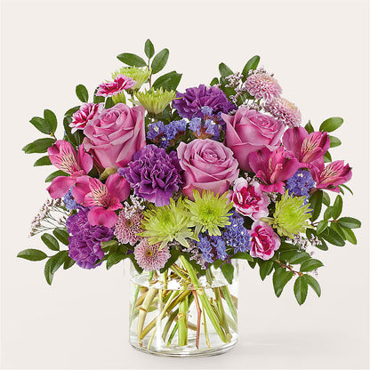 Glass Half Full Bouquet –  Harpers House Of Flowers, Goldsboro NC