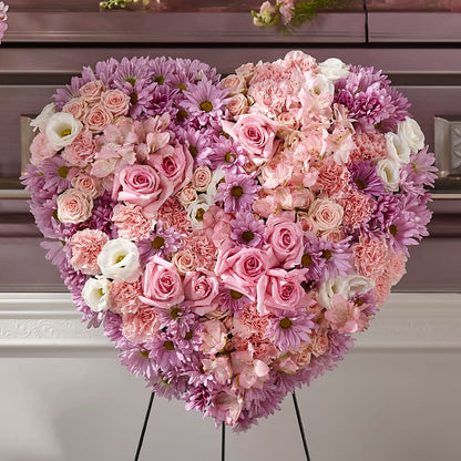 Heaven's Light Heart –  Harpers House Of Flowers, Goldsboro NC
