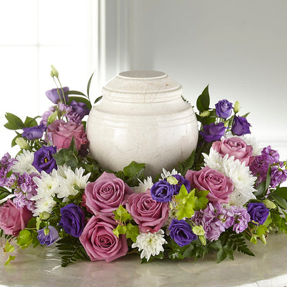 Blooming Sympathy Cremation Adornment –  Harpers House Of Flowers, Goldsboro NC