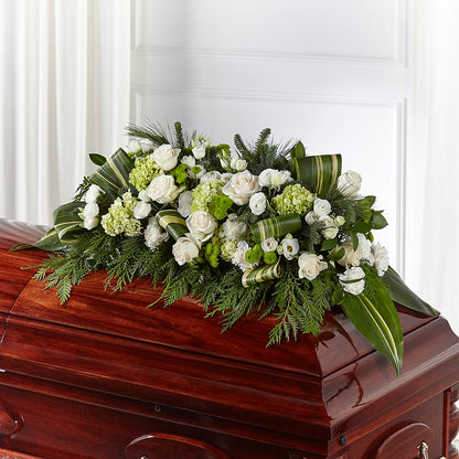 Hopeful Gesture Casket Spray –  Harpers House Of Flowers, Goldsboro NC