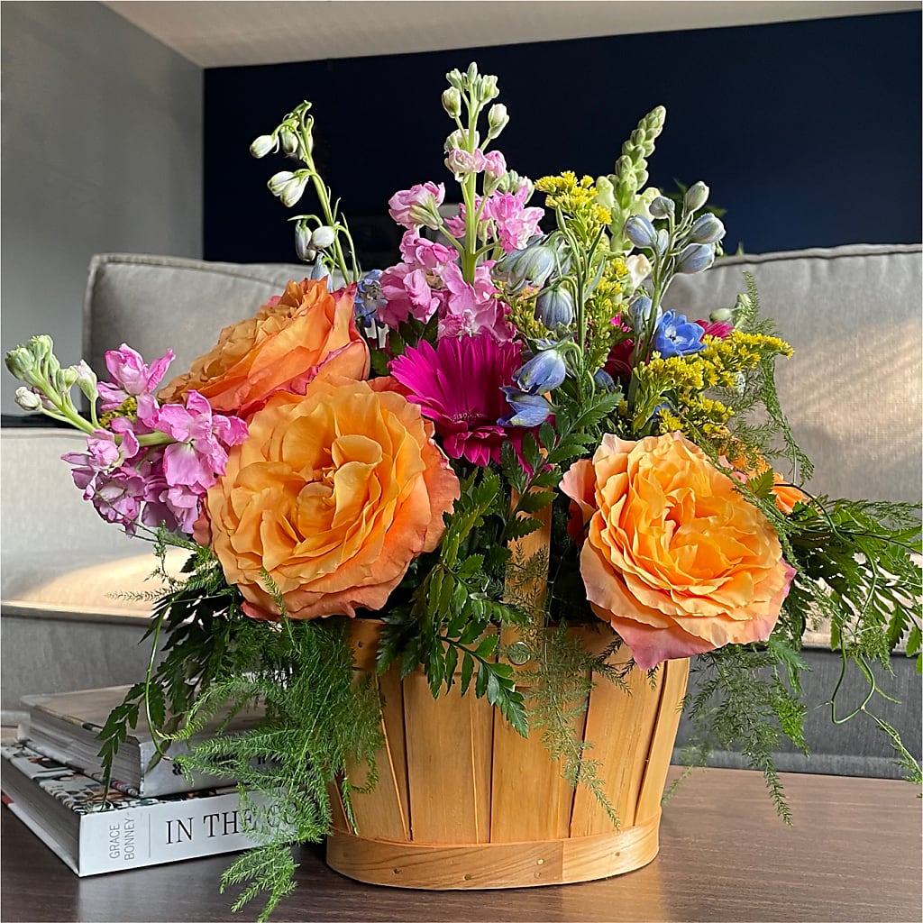 Garden of Life Basket –  Harpers House Of Flowers, Goldsboro NC