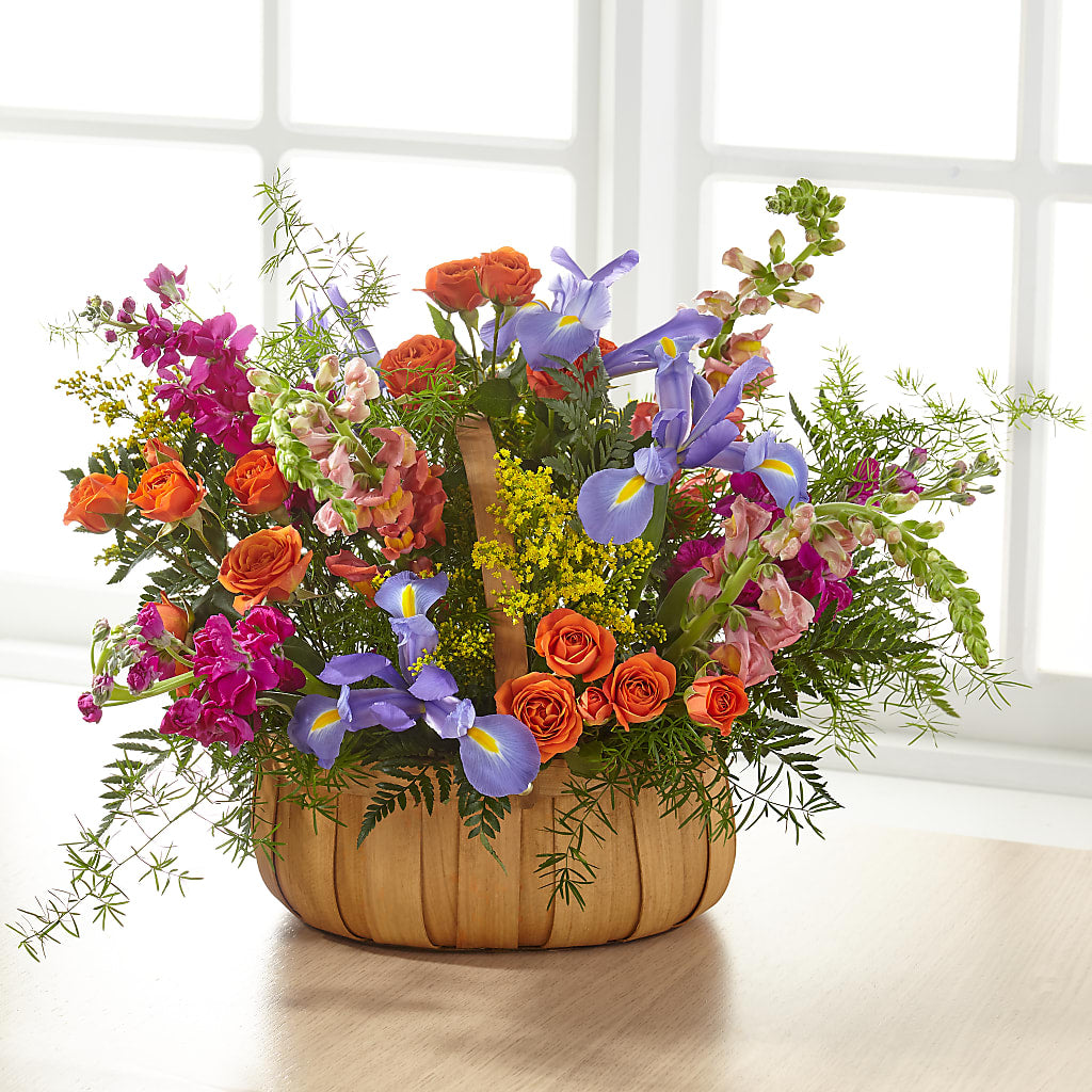 Garden of Life Basket –  Harpers House Of Flowers, Goldsboro NC