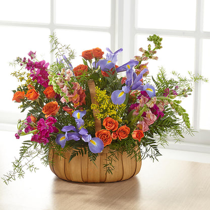Garden of Life Basket –  Harpers House Of Flowers, Goldsboro NC
