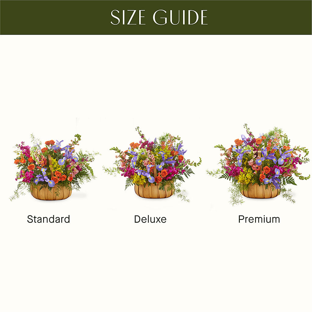 Garden of Life Basket –  Harpers House Of Flowers, Goldsboro NC