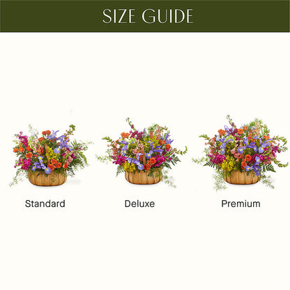 Garden of Life Basket –  Harpers House Of Flowers, Goldsboro NC