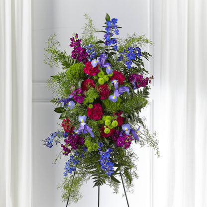 Heavenly Skies Standing Spray –  Harpers House Of Flowers, Goldsboro NC