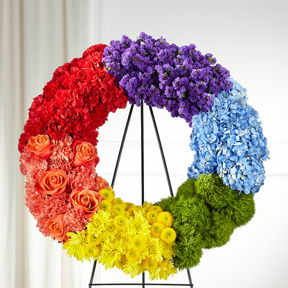 Circle of Love Wreath –  Harpers House Of Flowers, Goldsboro NC