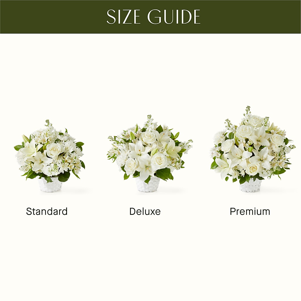 Peaceful Reflections Arrangement –  Harpers House Of Flowers, Goldsboro NC