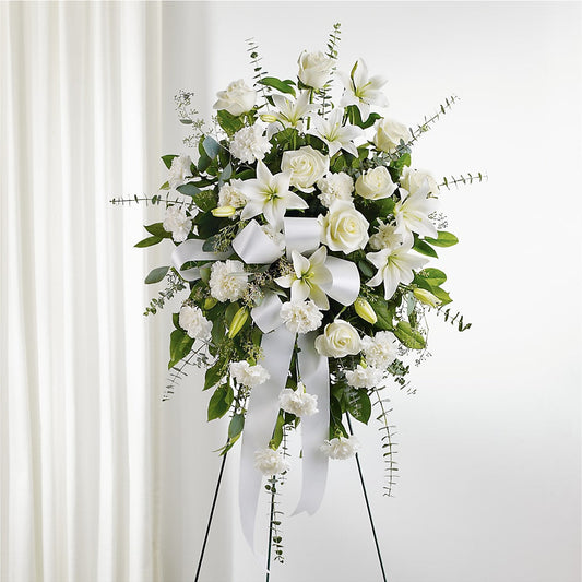 With Care Standing Spray –  Harpers House Of Flowers, Goldsboro NC