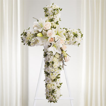 Spiritual Guidance Standing Spray –  Harpers House Of Flowers, Goldsboro NC