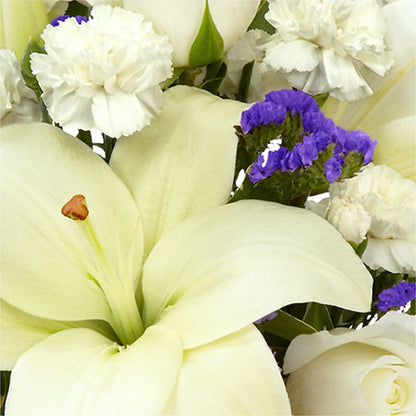 Sapphire Rush Bouquet –  Harpers House Of Flowers, Goldsboro NC